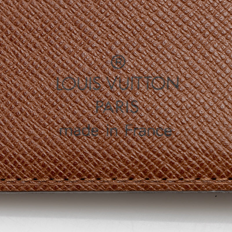 Louis Vuitton MM Medium Ring Agenda Cover Monogram