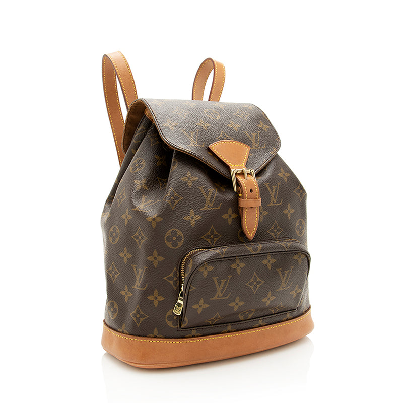 Montsouris MM, Used & Preloved Louis Vuitton Backpack, LXR USA, Brown