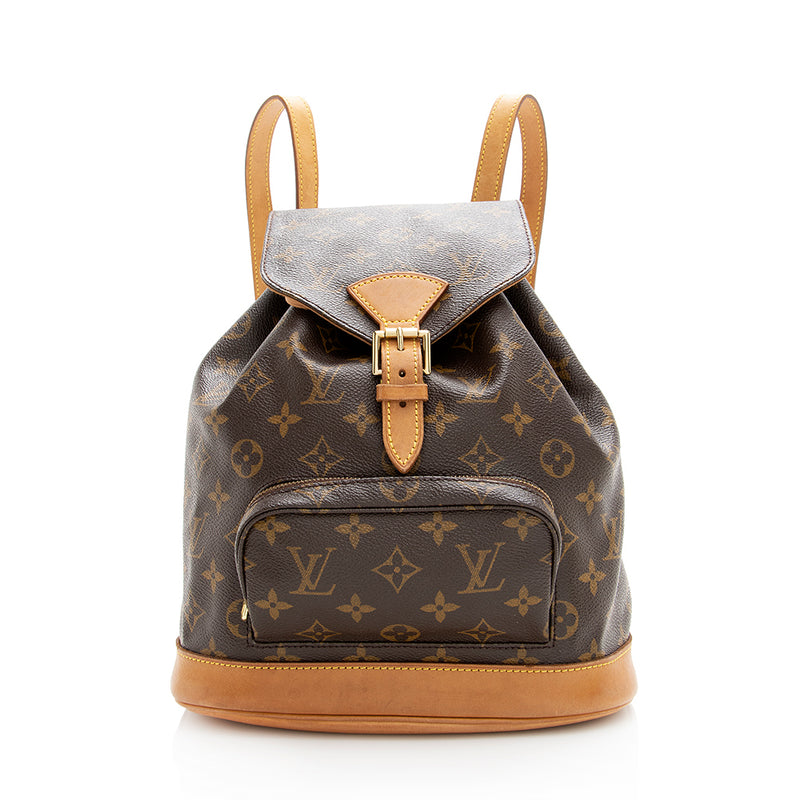 Montsouris MM, Used & Preloved Louis Vuitton Backpack, LXR USA, Brown