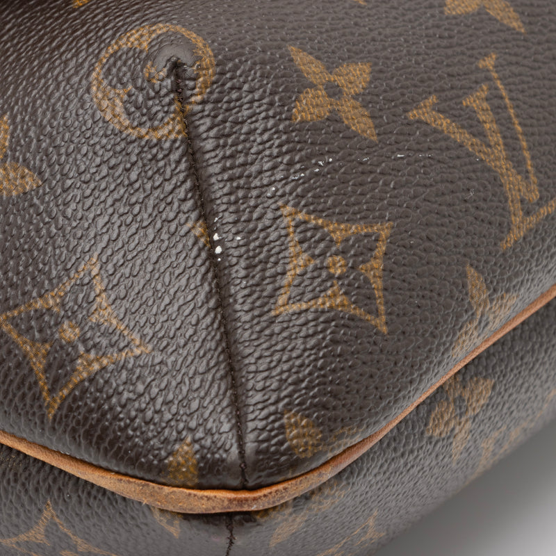 Authentic Louis Vuitton Monogram Musette Salsa GM Shoulder Bag 