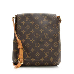 Louis Vuitton Salsa Brown Canvas Shopper Bag (Pre-Owned)