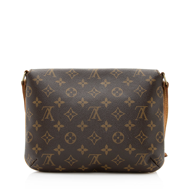 used Pre-owned Louis Vuitton Shoulder Bag Monogram Musette Tango SP0071 Brown Women's Canvas (Good), Adult Unisex, Size: (HxWxD): 19cm x 25cm x 7cm /
