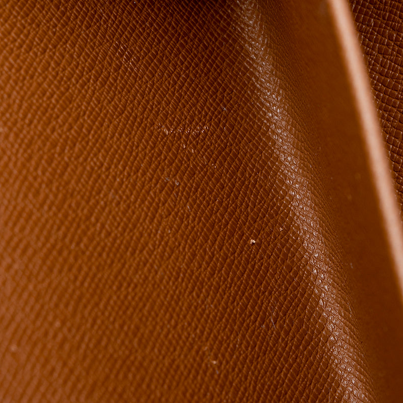 Louis Vuitton // Monogram Canvas Leather Porte Papier Zippe Wallet
