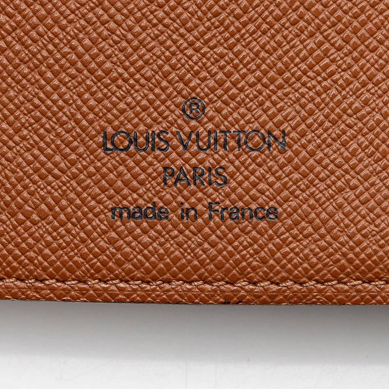LOUIS VUITTON Monogram Porte Papier Zippe Wallet 83832