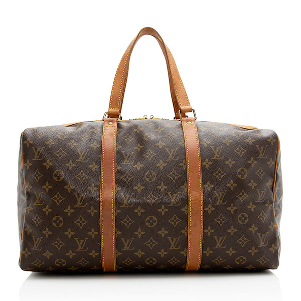 Louis Vuitton Vintage Monogram Canvas Sac Souple 45 Duffel Bag (SHF-21410)