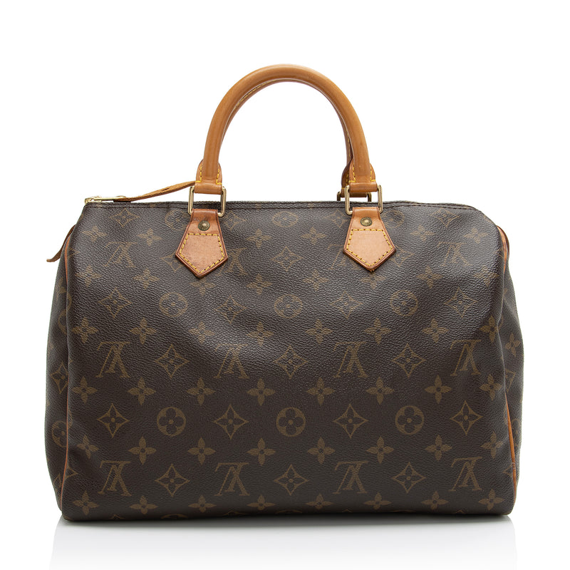 Louis Vuitton Vintage Monogram Canvas Speedy 30 Satchel - FINAL SALE ( –  LuxeDH