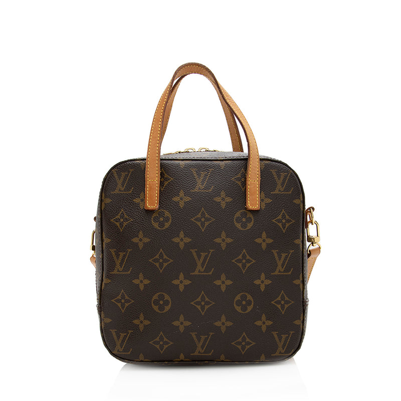 Louis Vuitton Vintage Monogram Canvas Spontini Satchel (SHF-21175)