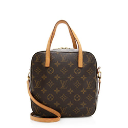 Louis Vuitton Vintage Monogram Canvas Spontini Satchel (SHF-21175)