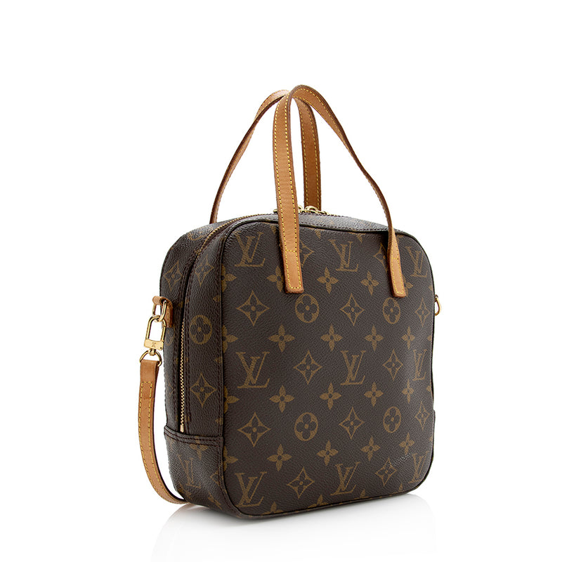 Louis Vuitton Vintage Monogram Canvas Spontini Satchel (SHF-21175)