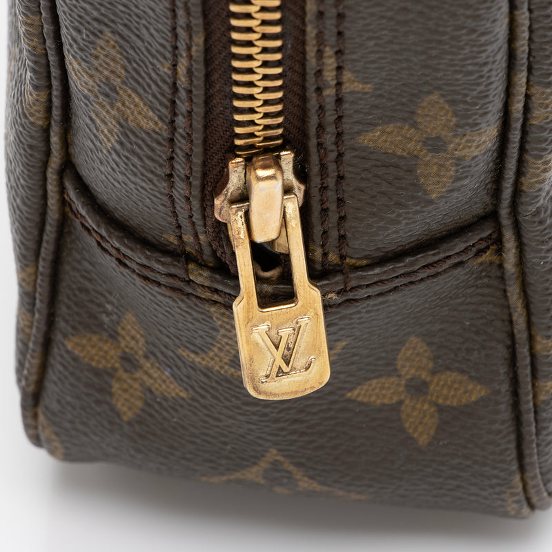 Pre-owned Louis Vuitton Monogram Trousse Toilette 23 In Brown