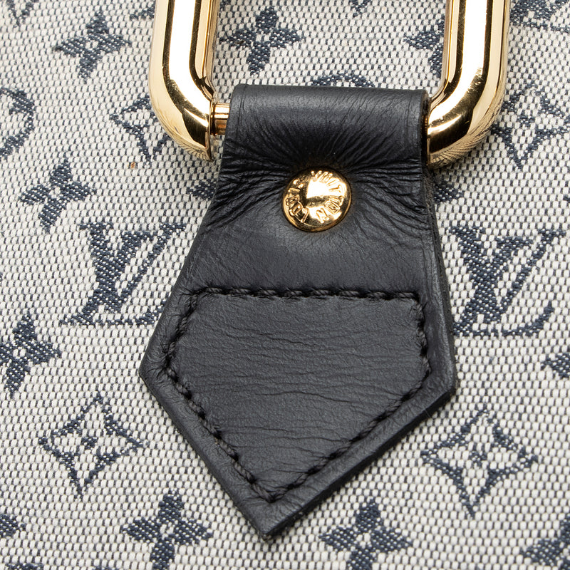 Louis Vuitton Blue Grey Monogram Mini Lin Alma Haut Tall 8701664