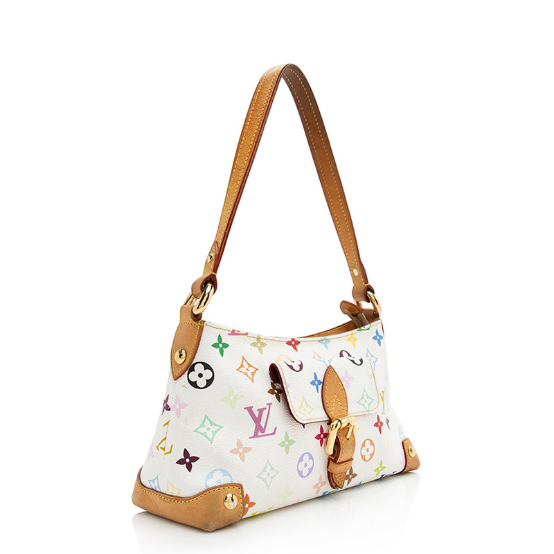Vintage Louis Vuitton LV Eliza Monogram White Multicolore Shoulder Bag,  Luxury, Bags & Wallets on Carousell