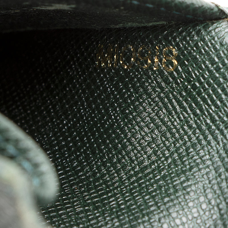 Louis Vuitton Tabac Nomade Leather Pocket Organizer Wallet - Yoogi's Closet