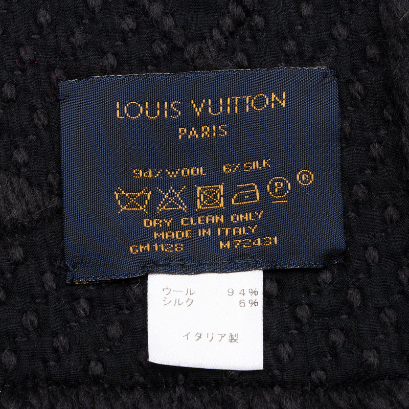 Louis Vuitton Louis Vuitton Logomania LV Logo Deep Orange Orient Wool
