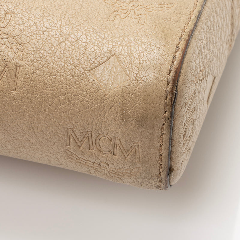 MCM Embossed Leather Crossbody Bag (SHF-22499) – LuxeDH