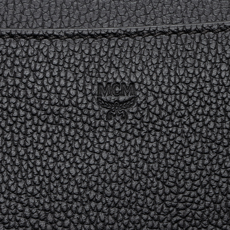 Mcm - Authenticated Patricia Handbag - Leather Camel Plain for Women, Never Worn