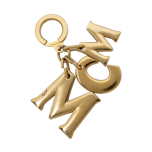 MCM Logo Bag Charm (SHF-18254)