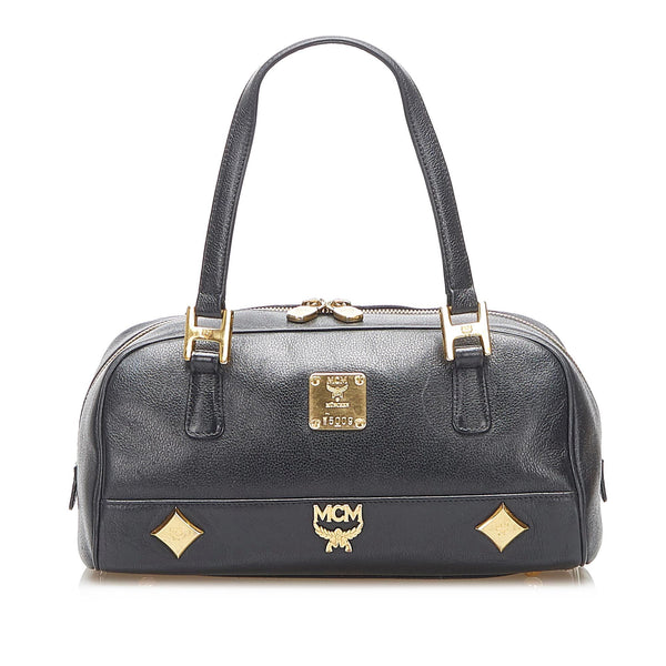 MCM Studded Leather Handbag (SHG-22327)