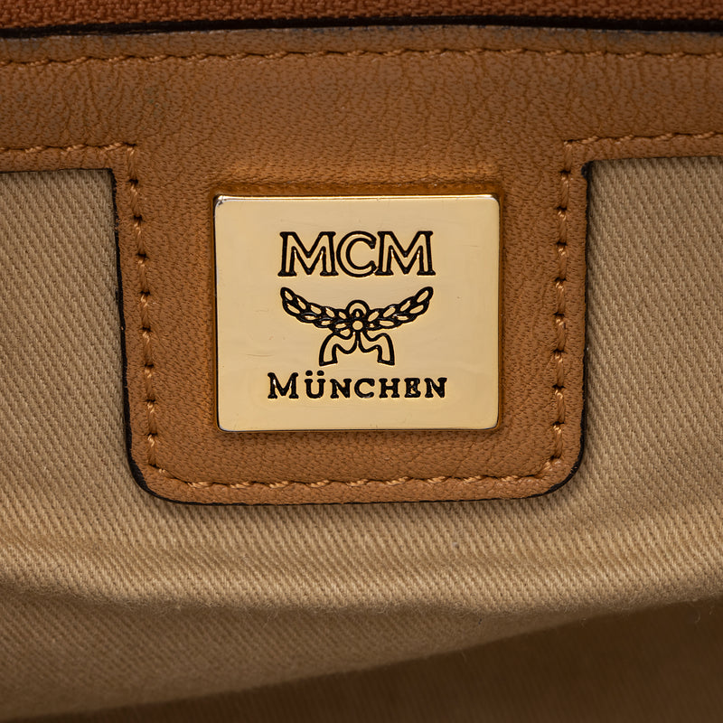 MCM Visetos Essential Drawstring Bucket Shoulder Bag - FINAL SALE (SHF –  LuxeDH