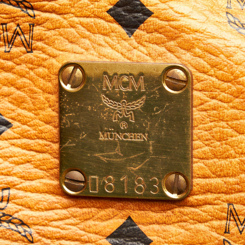 MCM Visetos Leather Tote Bag (SHG-33759) – LuxeDH