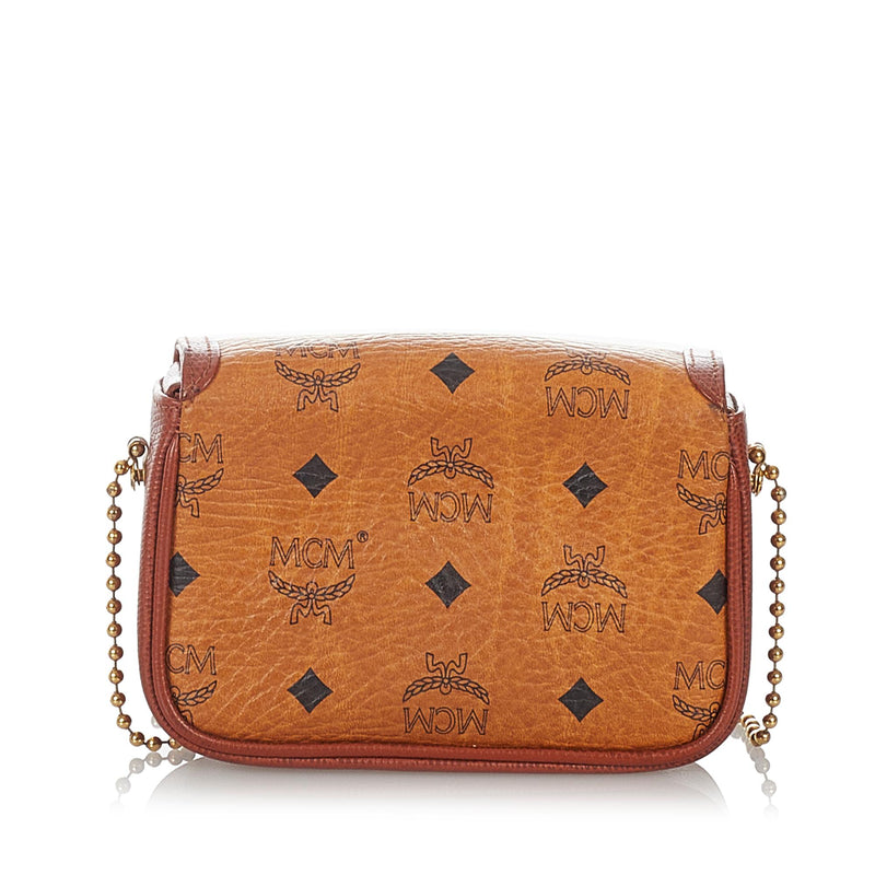 Mcm Authenticated Leather Clutch Bag
