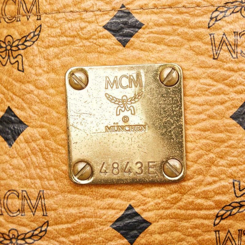 MCM Visetos Leather Tote Bag (SHG-34718) – LuxeDH