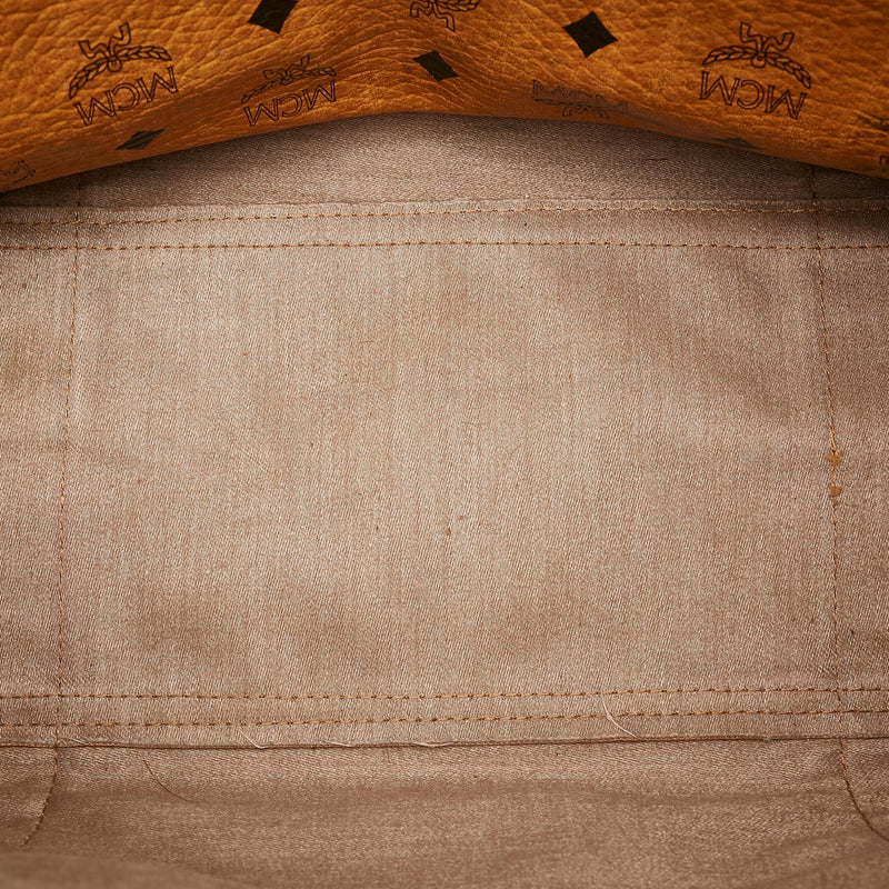 MCM Visetos Leather Tote Bag (SHG-34718) – LuxeDH