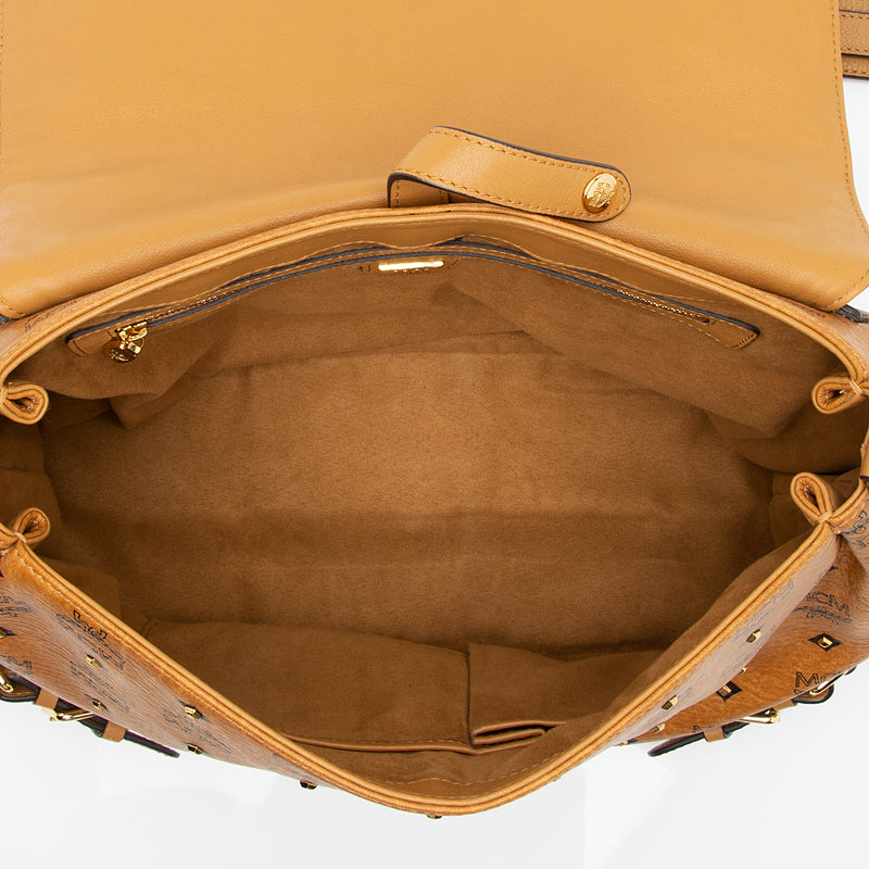 MCM Visetos Essential Barrel Bag (SHF-zQniXB) – LuxeDH