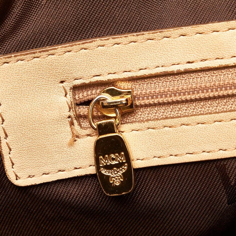 MCM Visetos Leather Crossbody Bag (SHG-25550) – LuxeDH