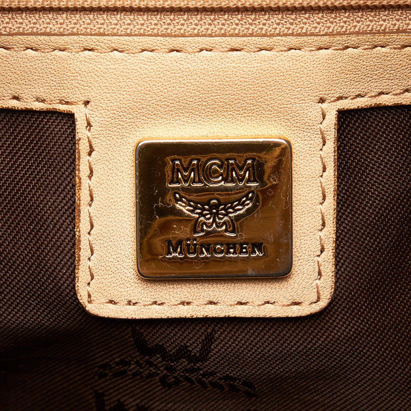 MCM Visetos Leather Tote Bag (SHG-34030) – LuxeDH