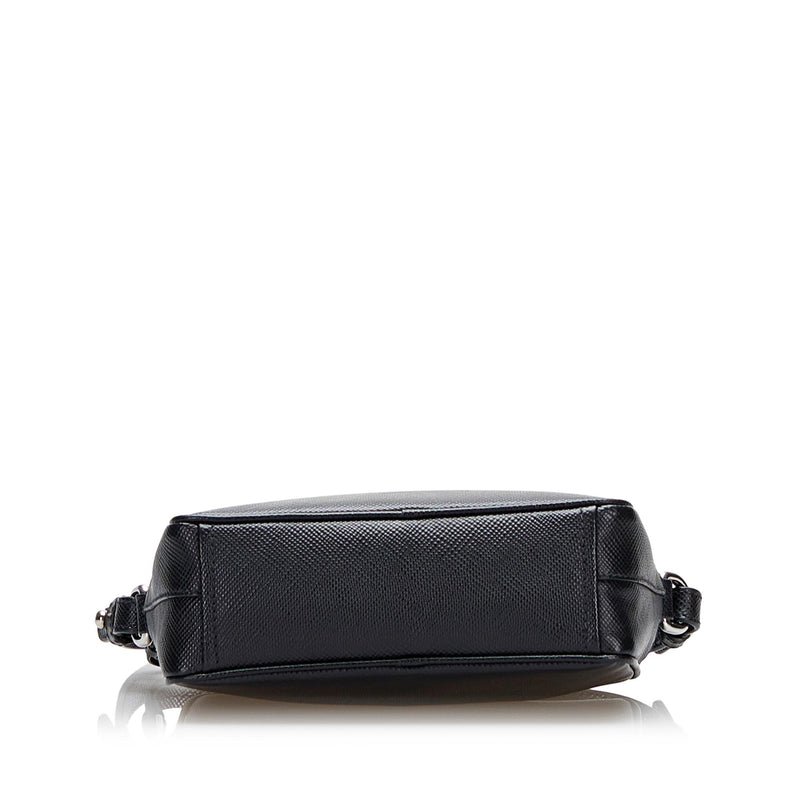 Prada Saffiano Bow Chain Phone Crossbody Bag (SHF-15337) – LuxeDH