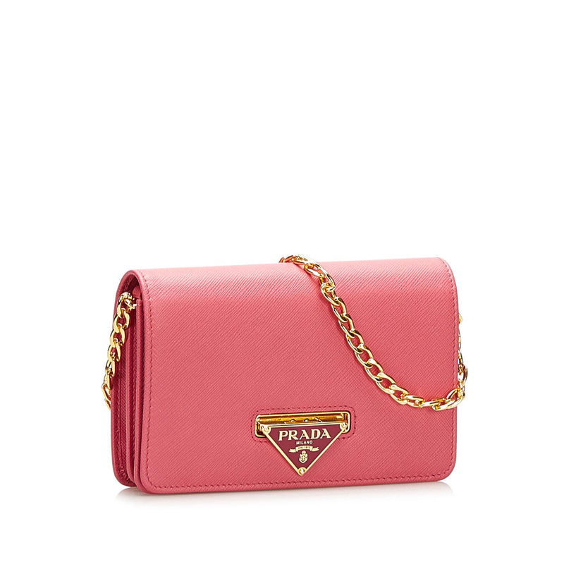 Pink Prada Wallet on Chain