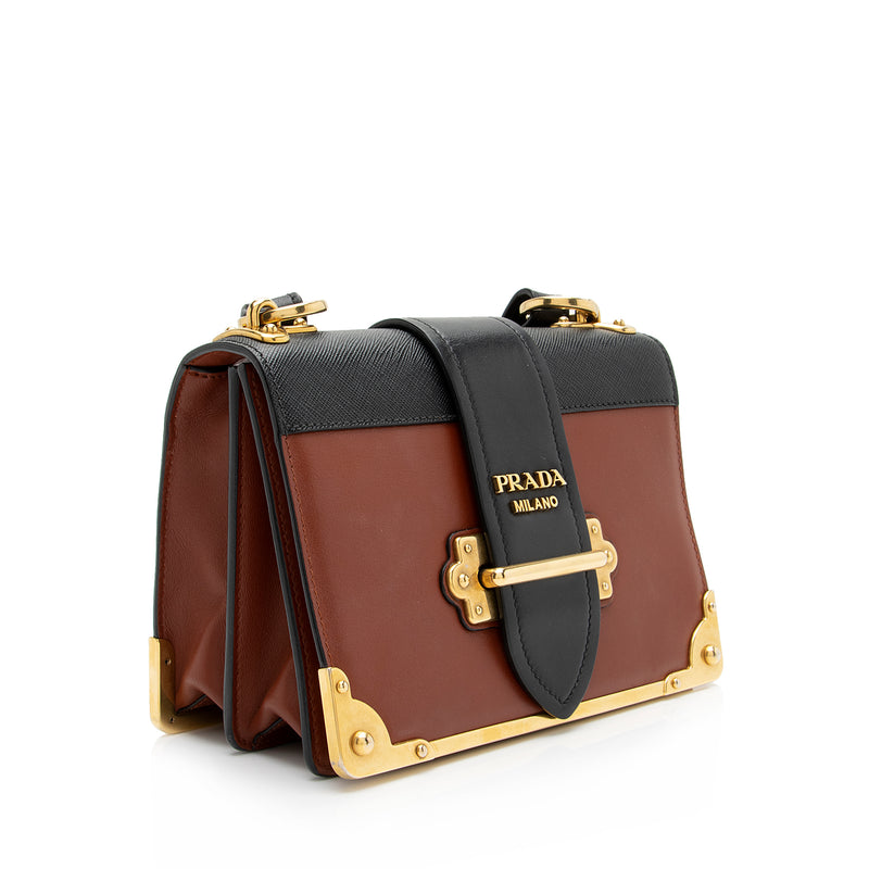 Prada Leather Cahier Bag