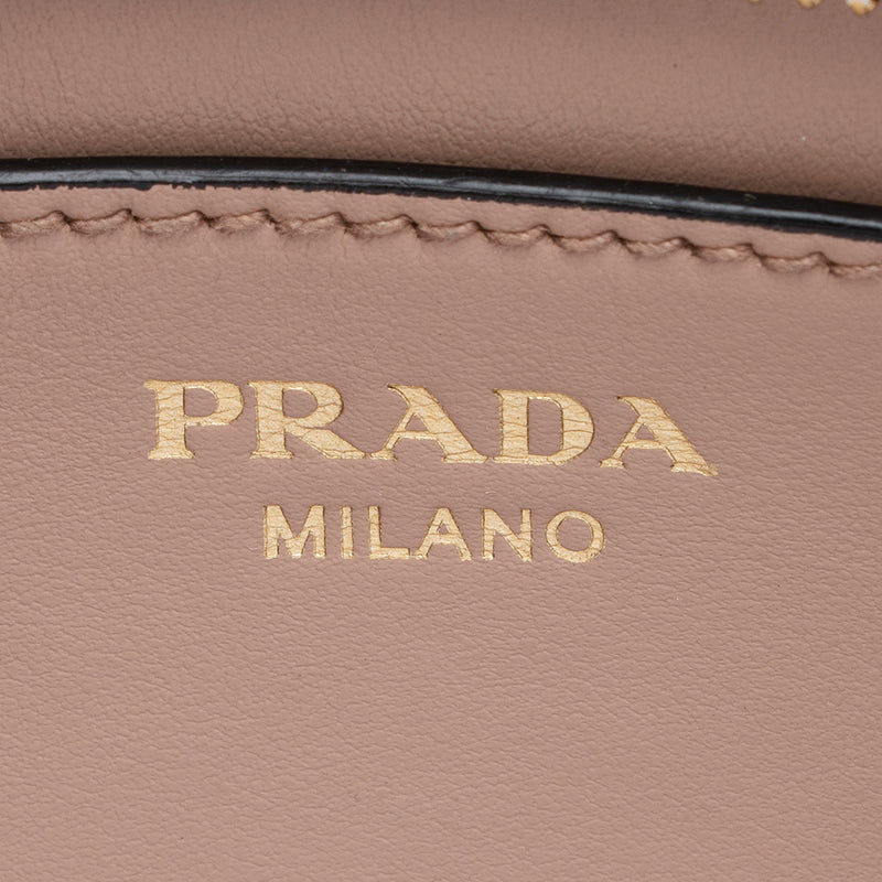 Shop PRADA GALLERIA Saffiano leather prada identity shoulder bag (F0009) by  MoonSwan