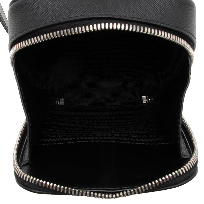 Prada Saffiano Sling Backpack - FINAL SALE (SHF-14959) – LuxeDH
