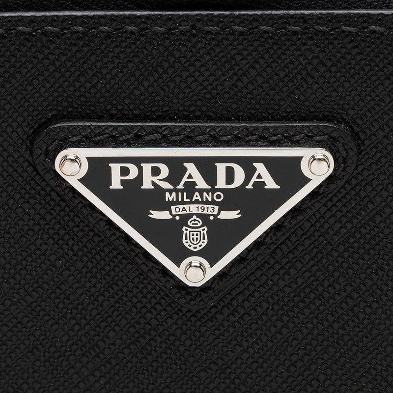 Prada Saffiano Light Frame Crossbody Bag (SHG-33959) – LuxeDH