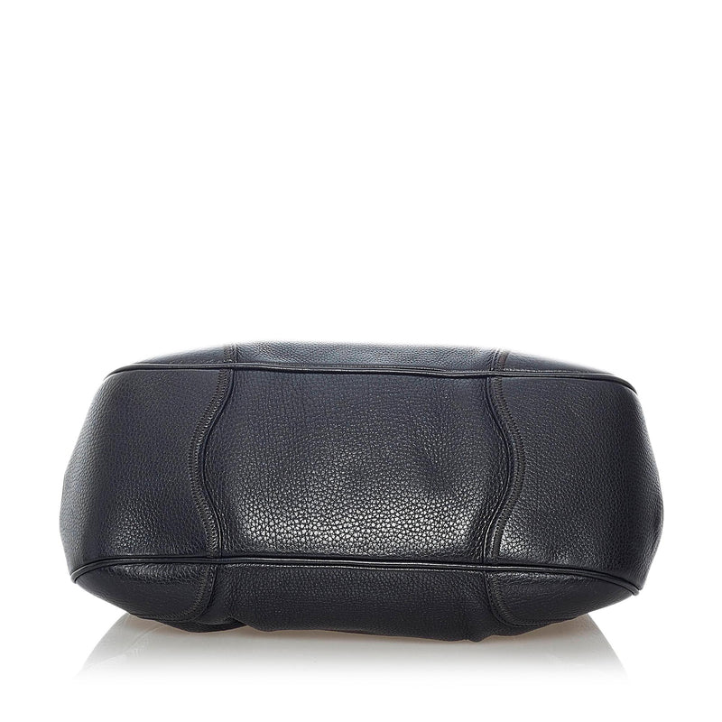 Prada Croc Embossed Leather Handbag (SHG-26197) – LuxeDH