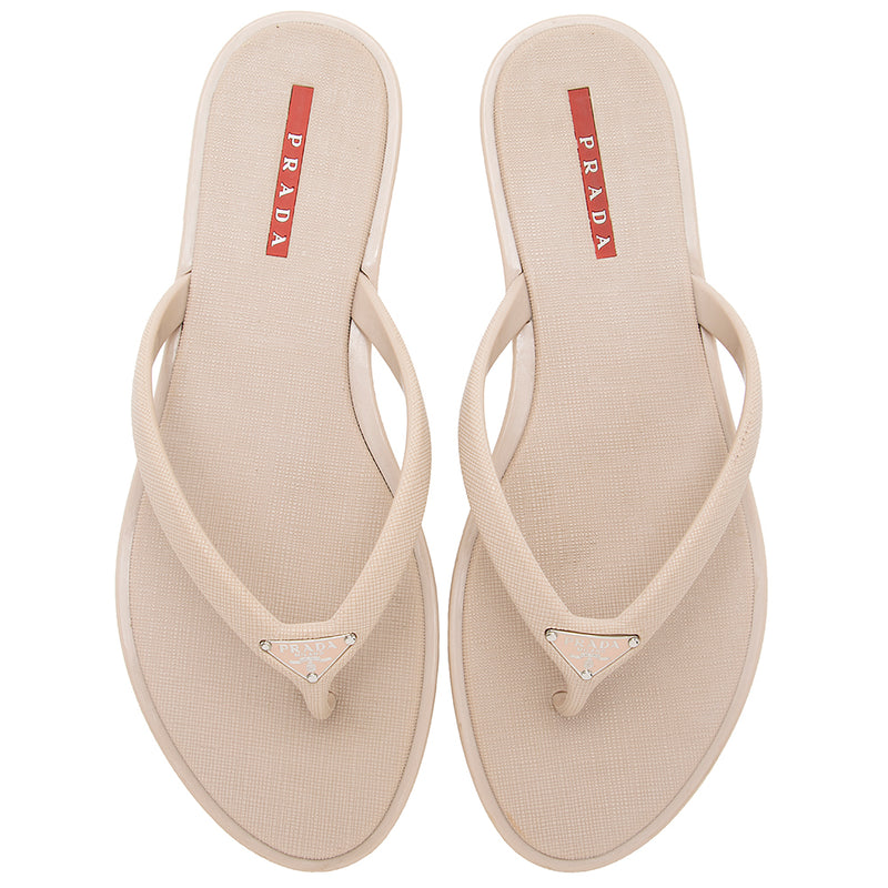 Prada Sport Thong Sandals - Size 8 / 38 (SHF-19972) – LuxeDH