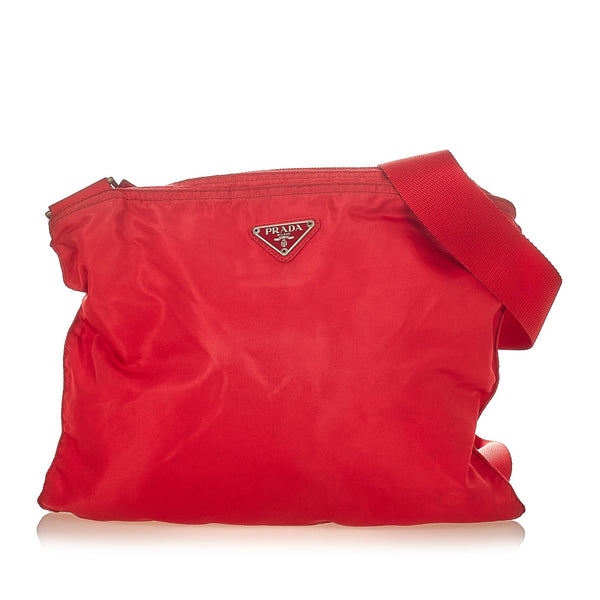 Prada Tessuto Crossbody Bag (SHG-RzLdLo) – LuxeDH