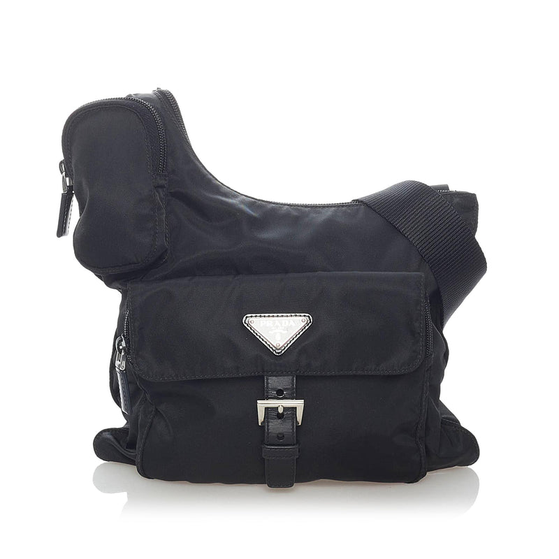 Prada Black Nylon Crossbody Bag
