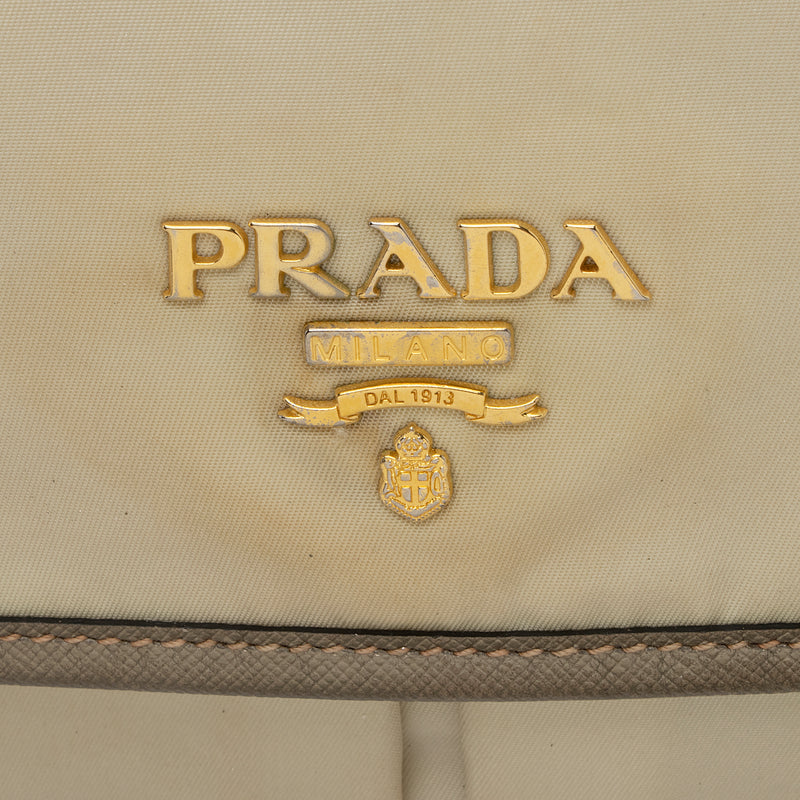 Prada Tessuto Saffiano Messenger Bag (SHF-22207) – LuxeDH