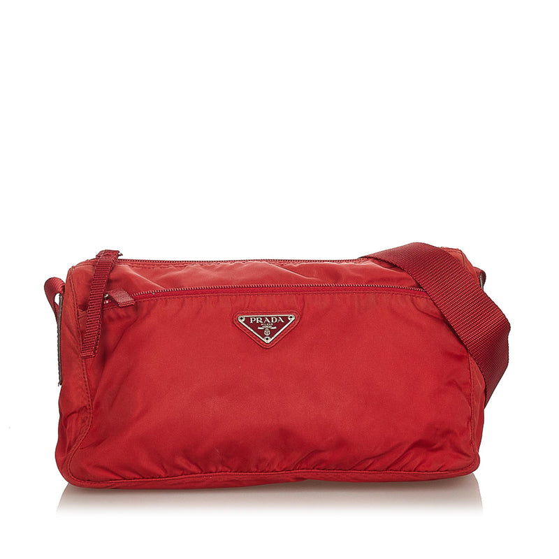 Prada Tessuto Nylon Shoulder Bag on SALE