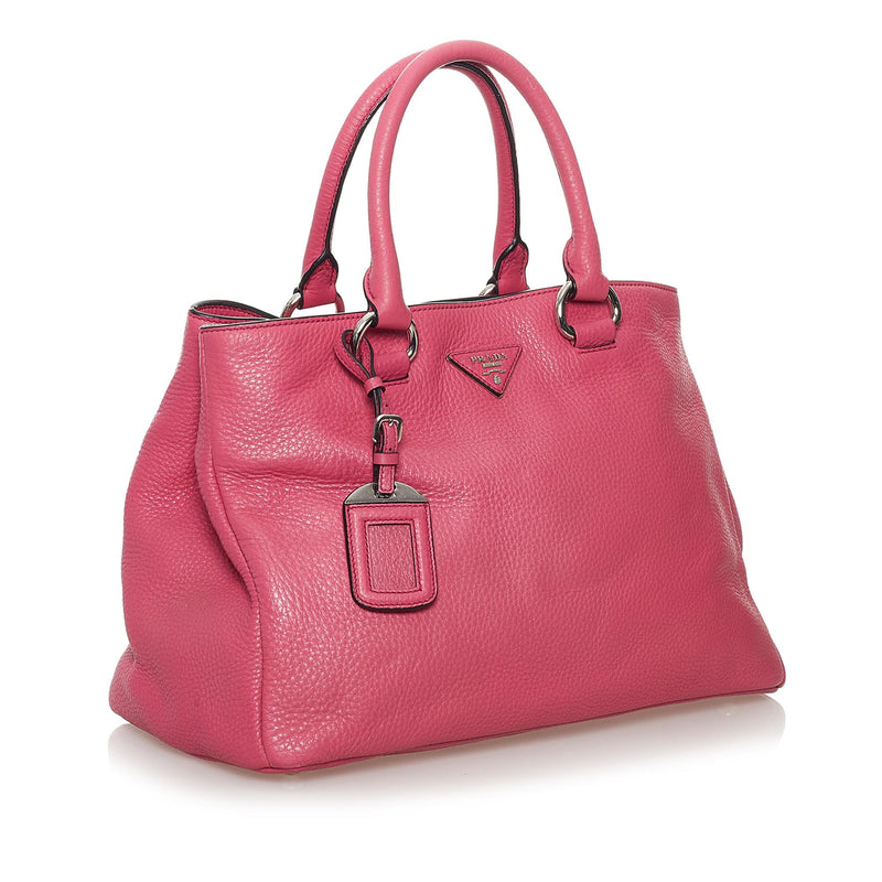 Prada Vitello Daino Tote Bag (SHG-kSSZi7) – LuxeDH