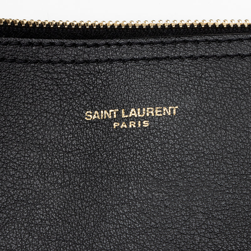 Saint Laurent Calfskin Large Shopping Tote (SHF-pwhKvE) – LuxeDH