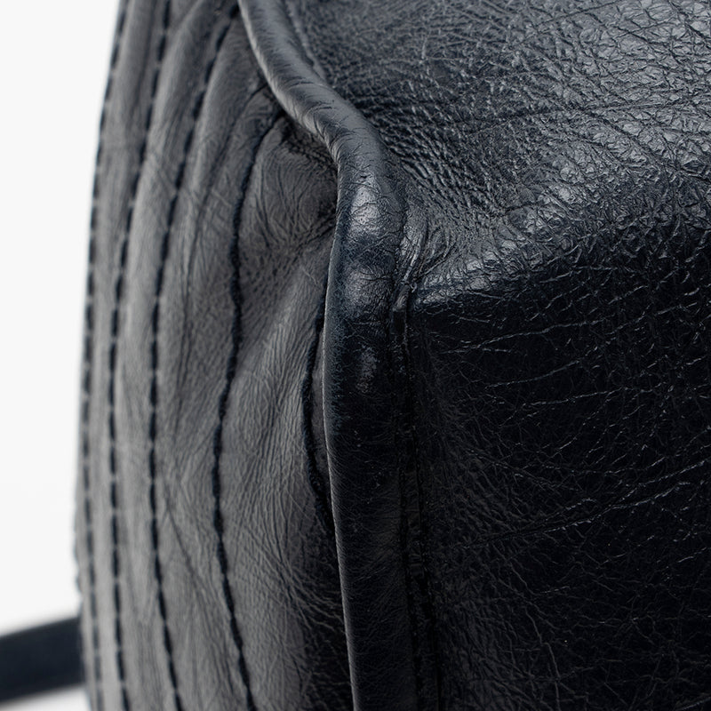 Saint Laurent Crinkled Calfskin Niki Large Shoulder Bag (SHF-14097) – LuxeDH