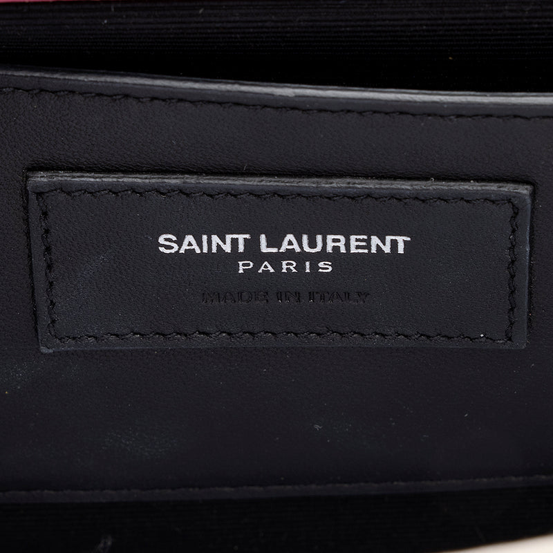 YVES SAINT LAURENT Small Kate Tassel Leather Shoulder Bag Grey - Hot D