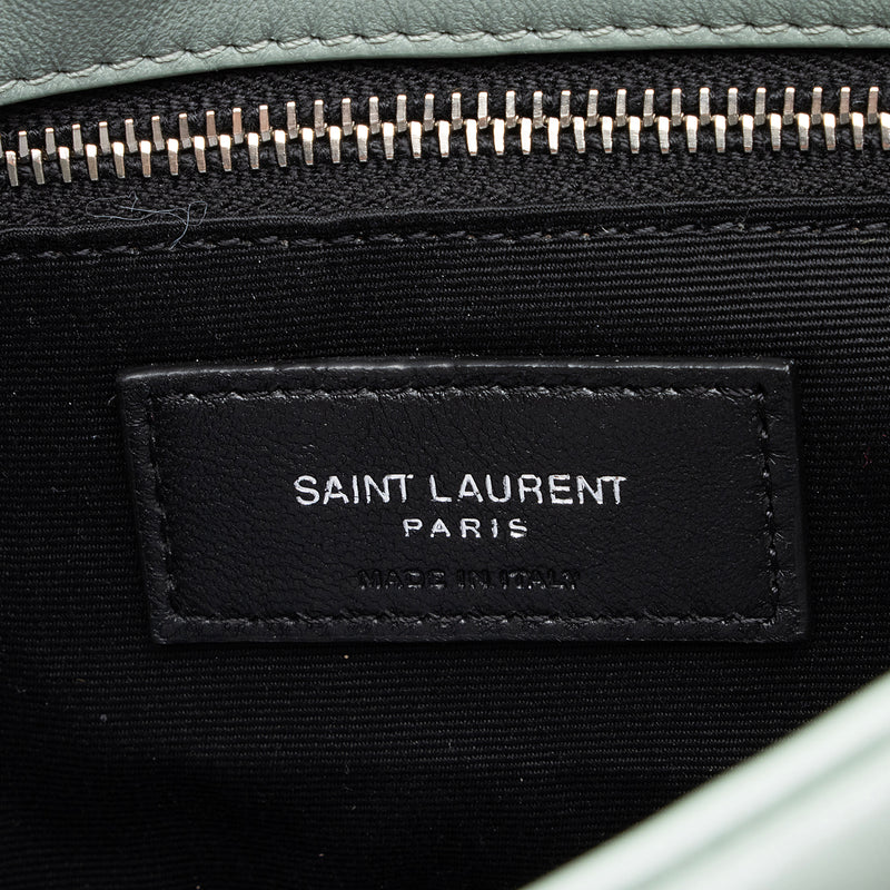 Saint Laurent Lambskin Monogram Puffer LouLou Medium Shoulder Bag (SHF –  LuxeDH