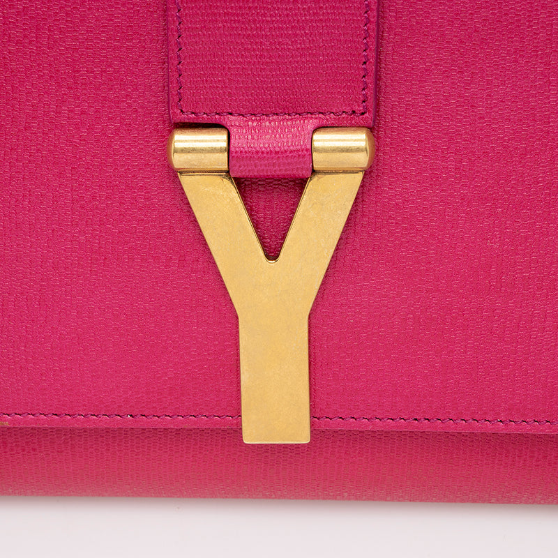 Chyc leather clutch bag