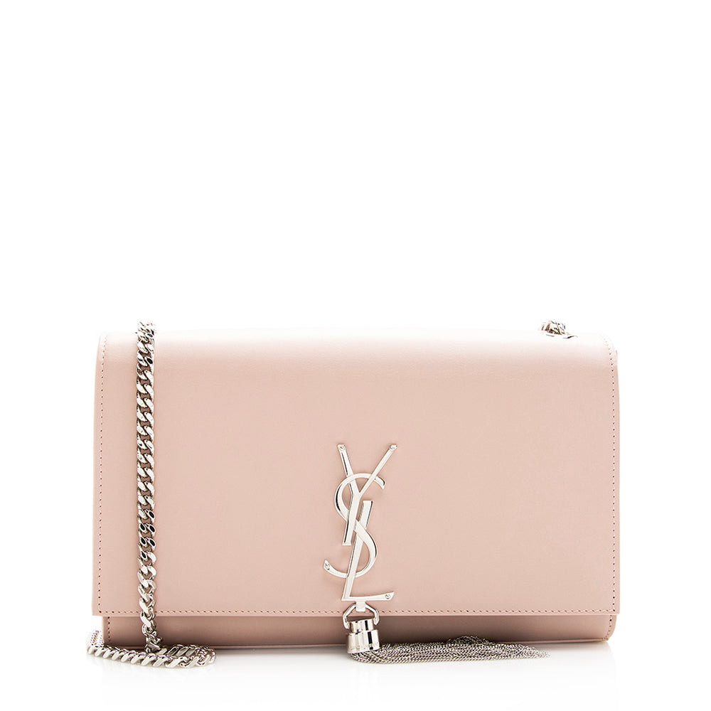 Saint Laurent Pink Leather Small Kate Shoulder Bag Saint Laurent