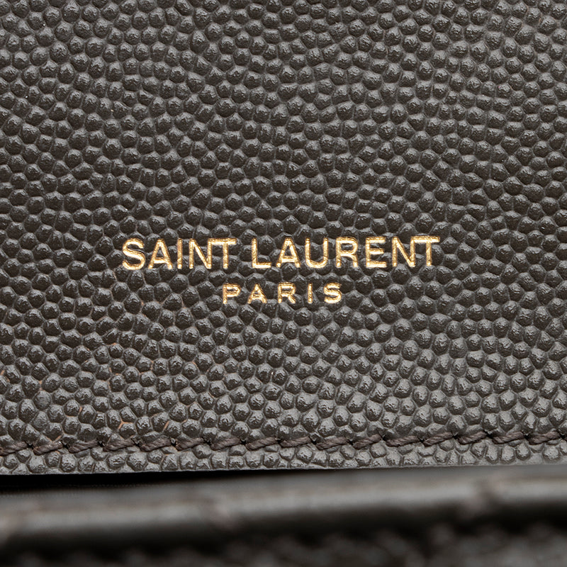 Saint Laurent Rive Gauche Classic Pleated Hobo (SHG-26354) – LuxeDH